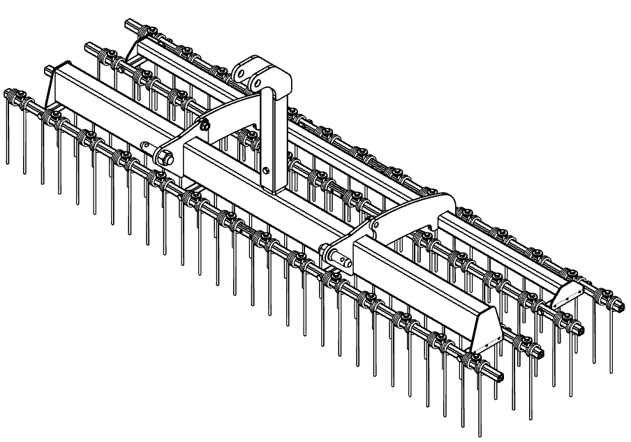 HD 3-Point Dethatchers