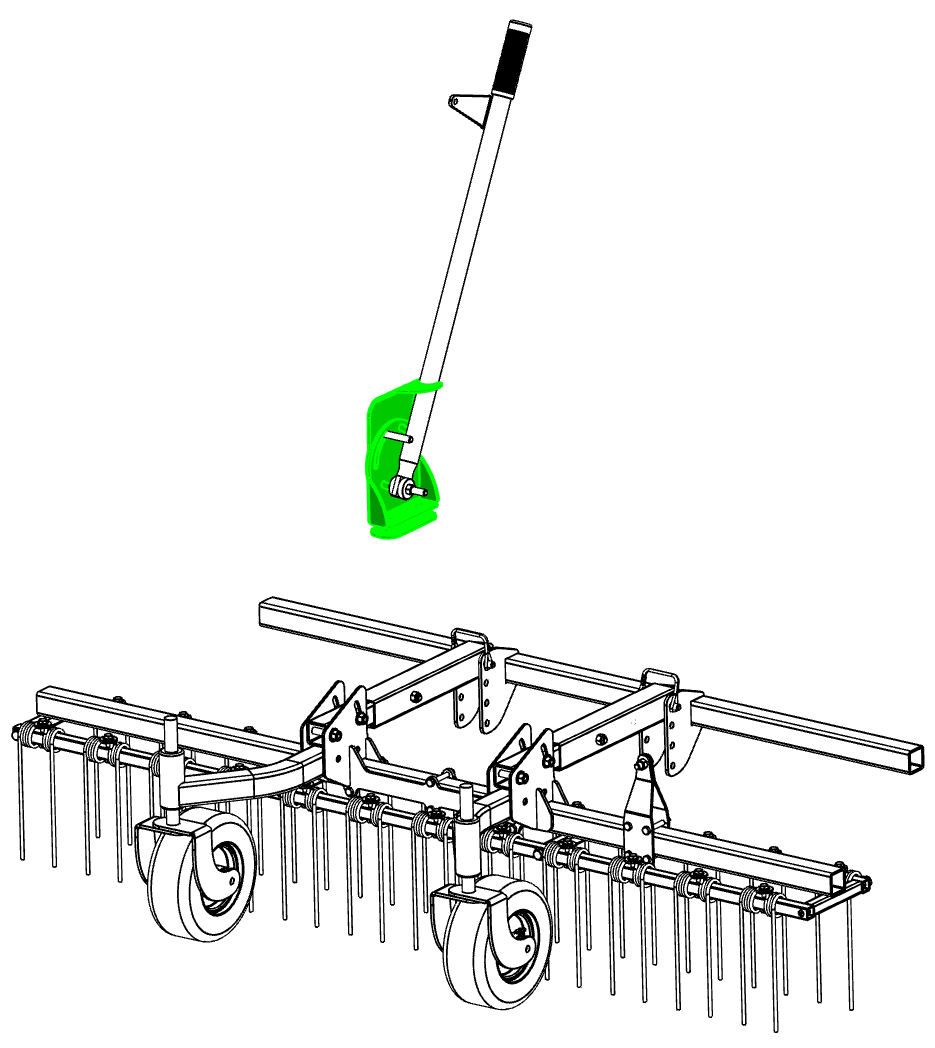 Zero Turn Handle Bracket