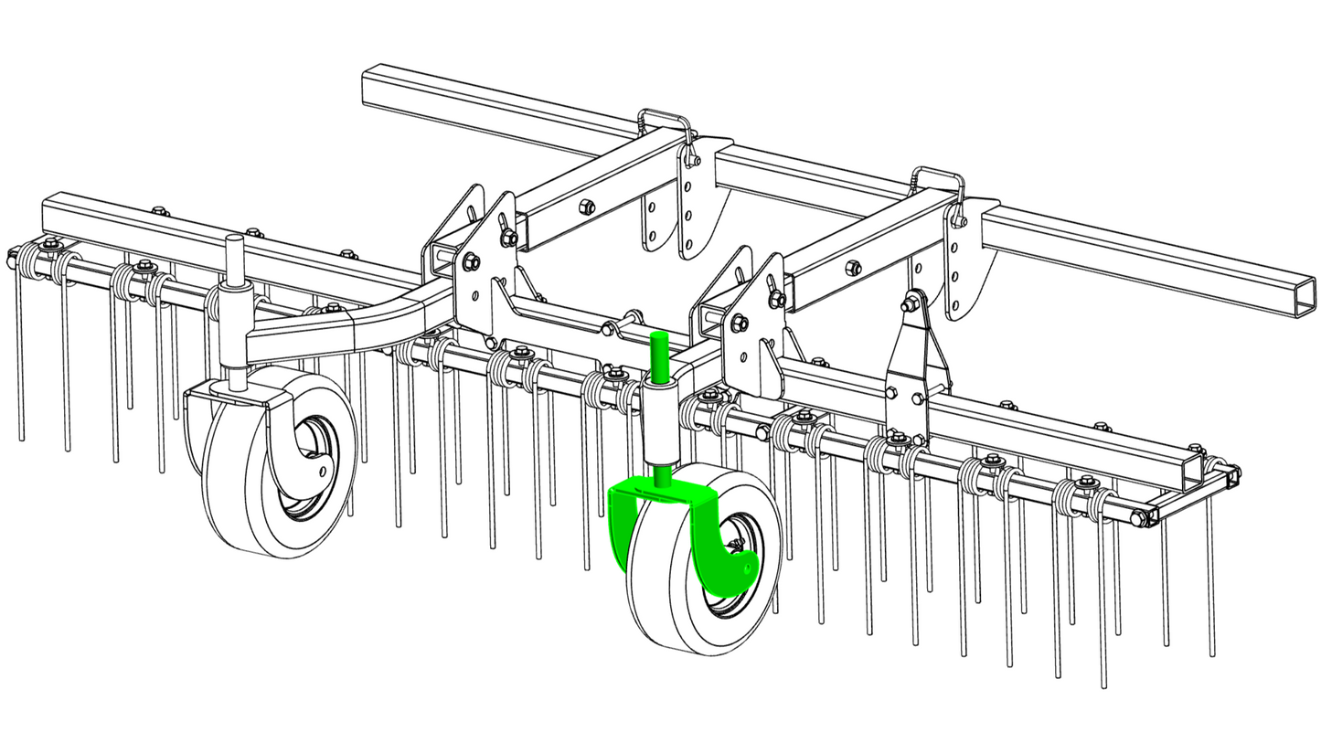 Zero Turn Wheel Yoke