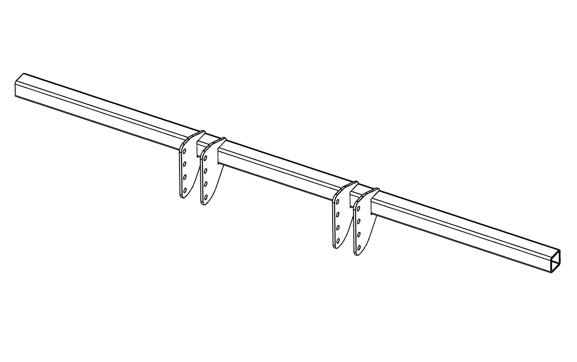 Zero Turn Mounting Bar